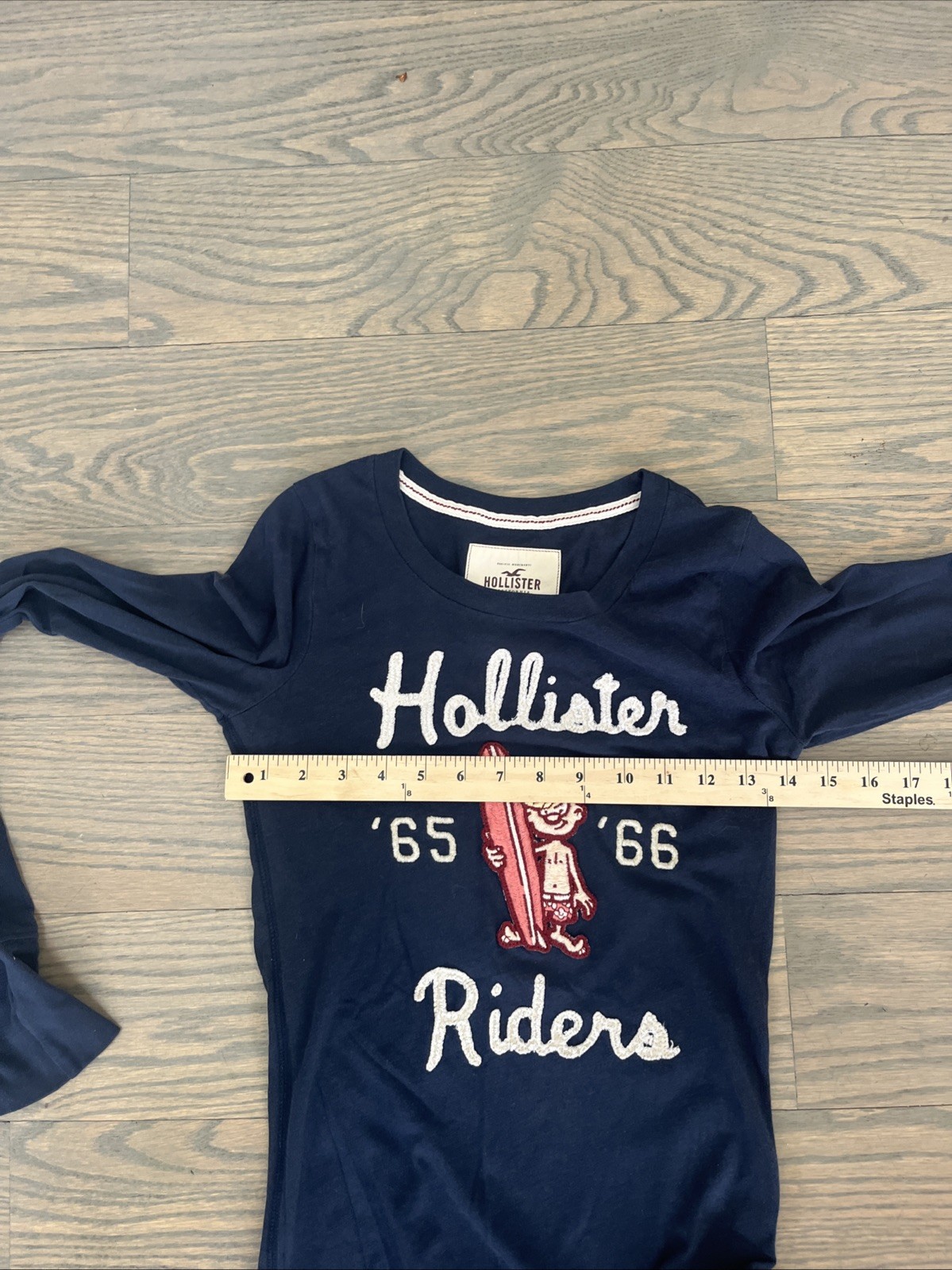 Vintage Y2K Hollister women's longsleeve shirt small EUC image 6