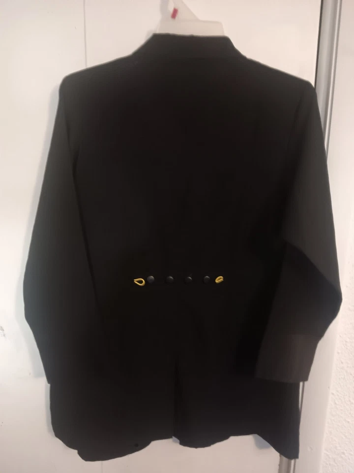 Chaqueta Médica Wonderwink Negra Talla Grande Foto 2 de 3