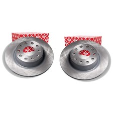 2X FEBI BREMSSCHEIBEN Ø272mm HINTEN PASSEND FÜR AUDI A1 A3 Q2 TT CUPRA