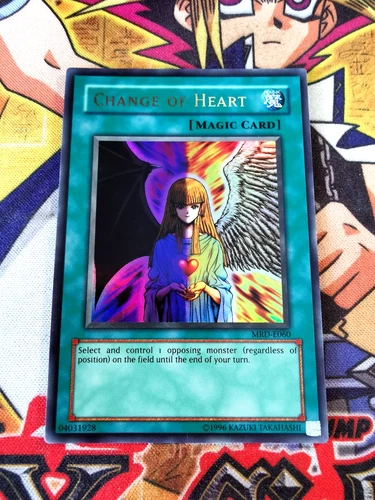 Change of Heart mrd-e060 *OG MAGIC CARD* Unltd Ed (VLP) Ultra Rare Yu-Gi-Oh!