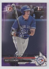 2017 Bowman Draft Purple 216/250 Kacy Clemens #BD-101 3r4