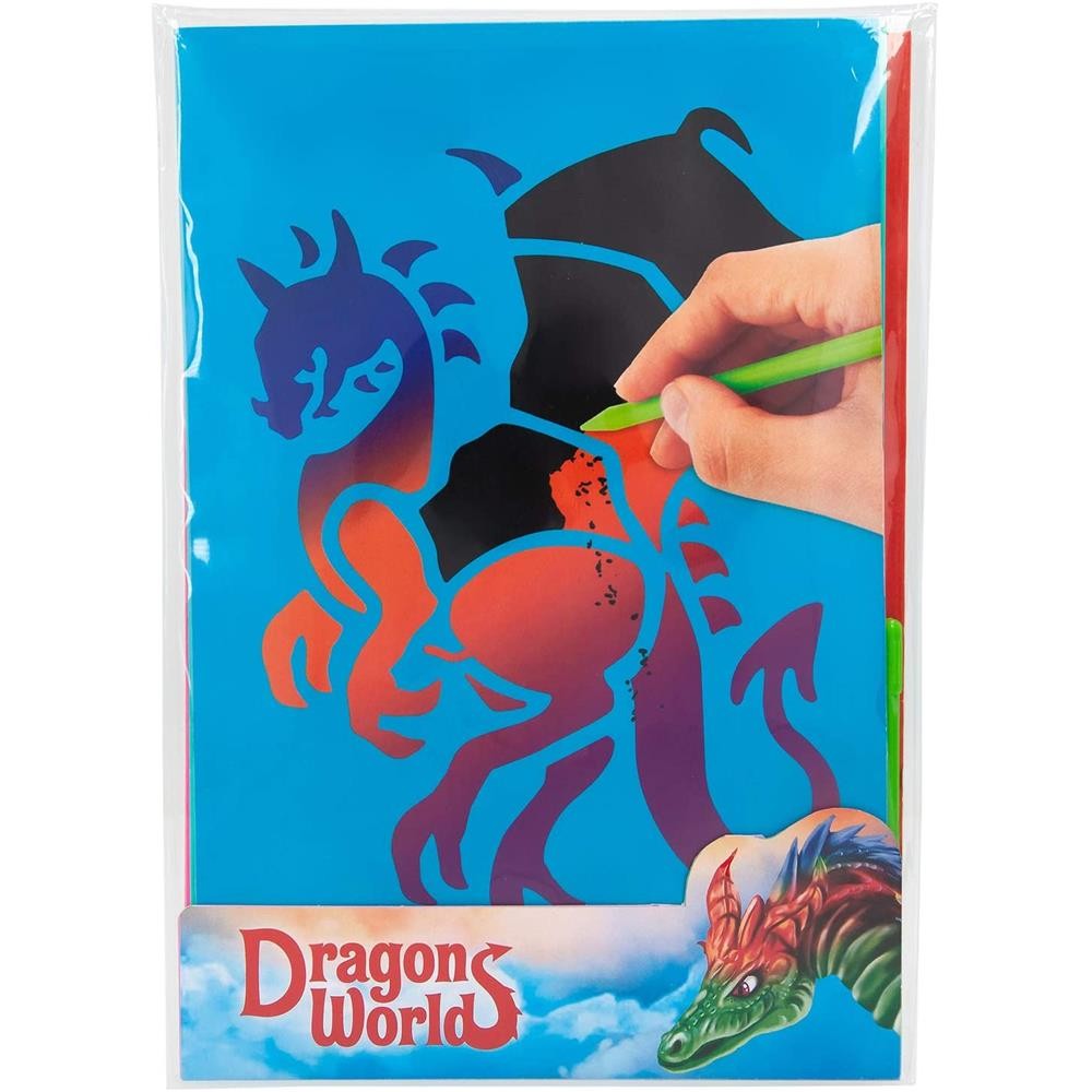 Игрушка Depesche 11078 Rubbelkarten Мир динозавров для создания мотивации ок 167 x 245 см 2690₽