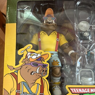 NECA TMNT Vacation Bebop & Rocksteady 7” Figures | eBay
