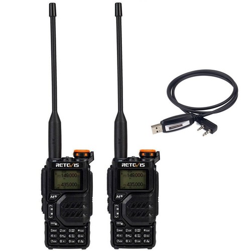 2XRetevis RA79 Ham Walkie Talkie AM Wielopasmowy odbiornik radiowy do radia amatorskiego - Zdjęcie 19 z 19