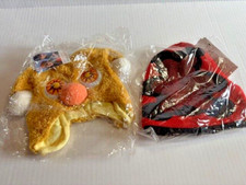 Lot of 2 Jamont Hats/Beanies For Kids Very Cute O/S Yellow Red/Black