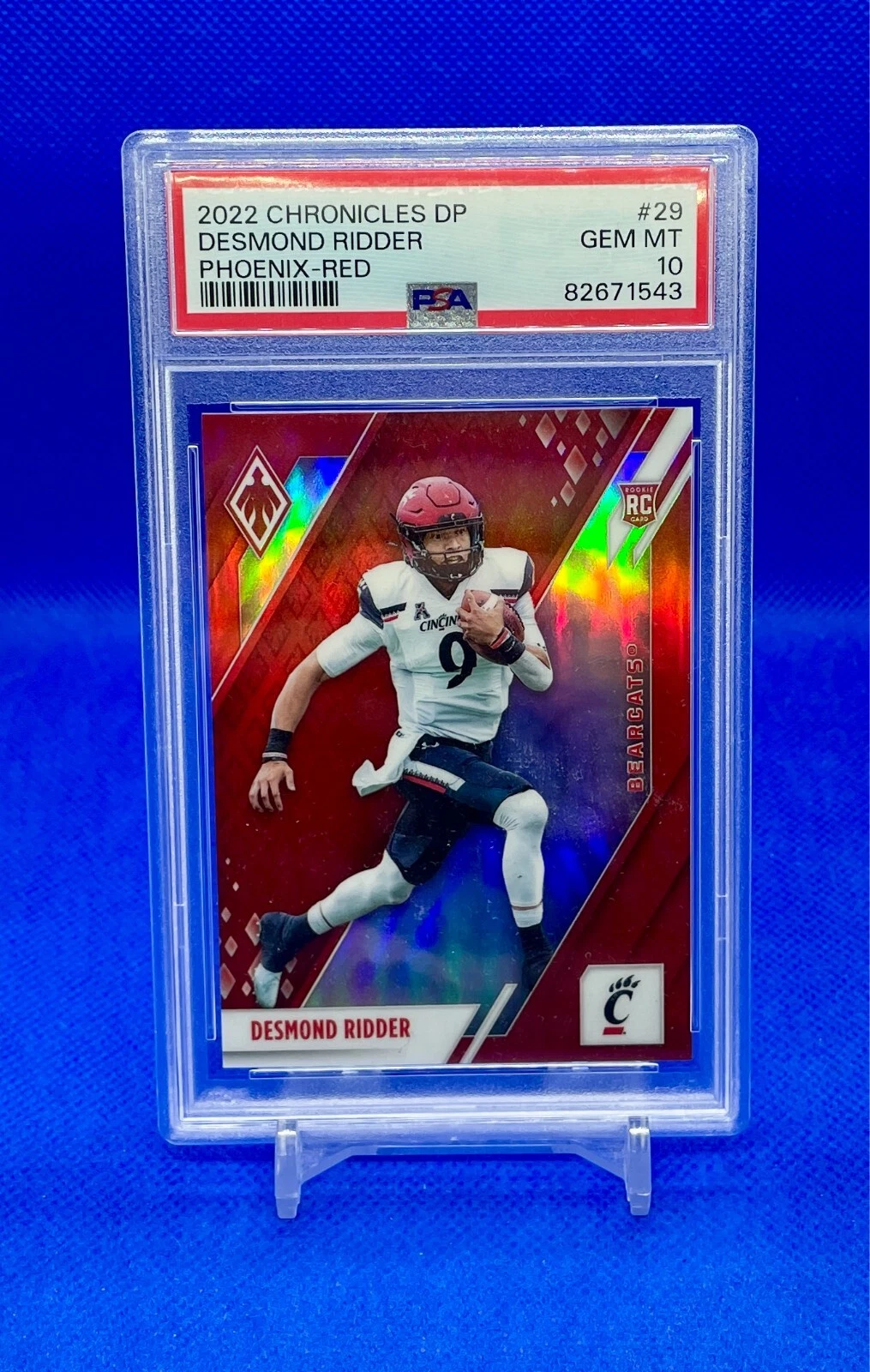 Desmond Ridder Panini Chronicles Draft Picks Phoenix #29 Red