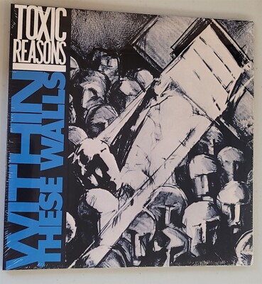Toxic Reasons Within These Walls Blue Vinyl LP Record new