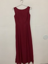 Watters And Watters Formal Red Dress Maroon Wine Size 4