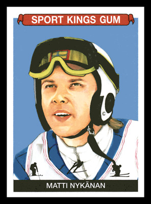 2023 Sport Kings Gum Matti Kykanan  Skiing #129 Centered Mint