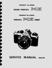 Asahi Pentax ME and ME Super Service  Repair Manual Reprint