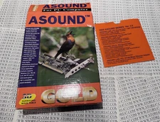 Asound Gold ISA Sound Card AS007 With software drivers cd