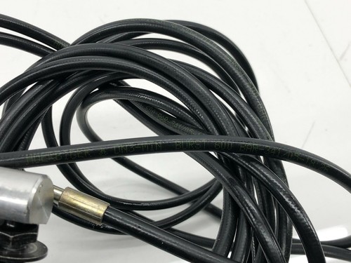 06 - 08 BMW 750LI E66 REAR TRUNK LID HYDRAULIC LOCKING OPENER SHOCK W/ CABLE OEM - Picture 7 of 8