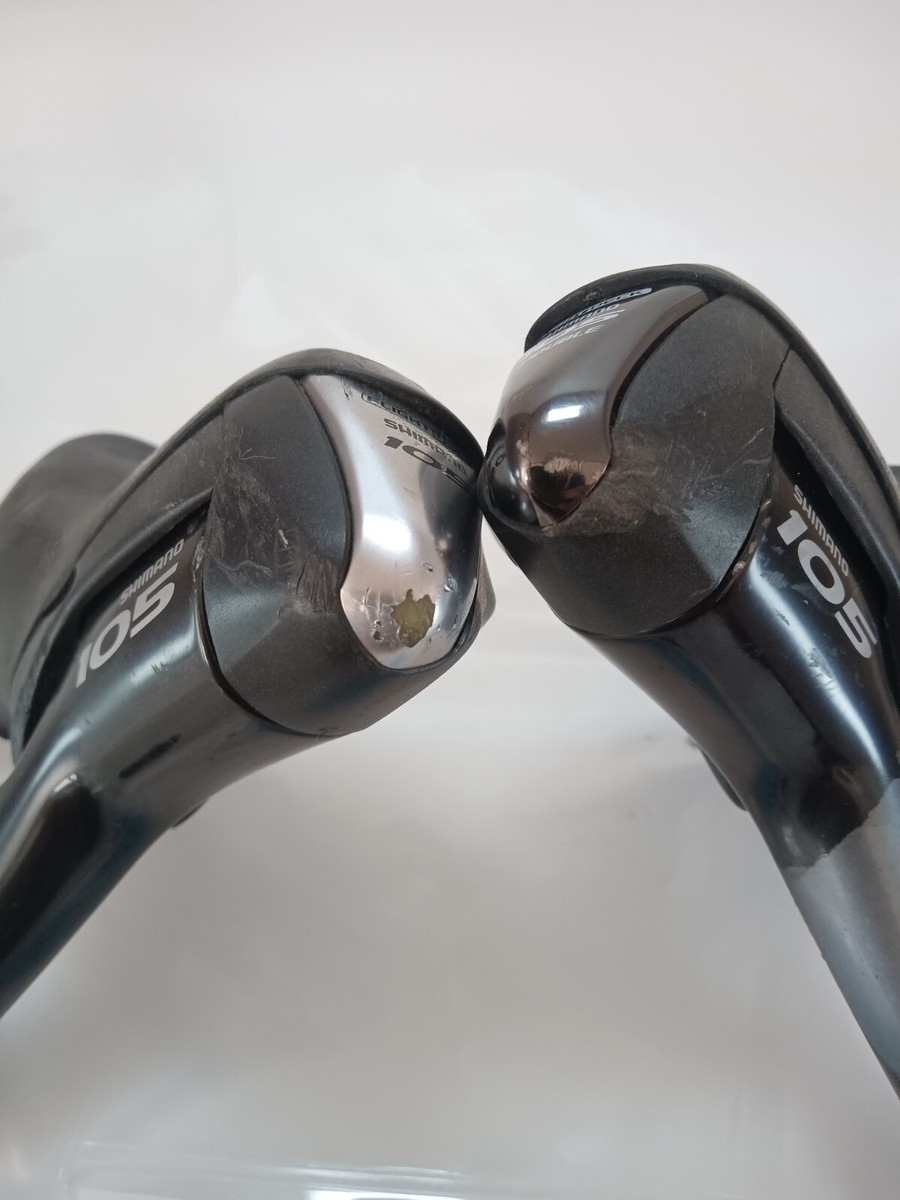 最も Shimano LR 2x10s levers Brake Shifter STI Black ST-5600 105 兼用タイプ