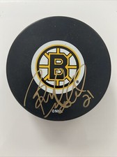 Bryan Smolinski Signed Boston Bruins Puck With COA