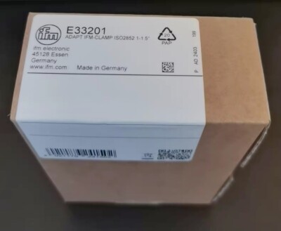IFM E33201 pressure sensor connector UPS Shipping