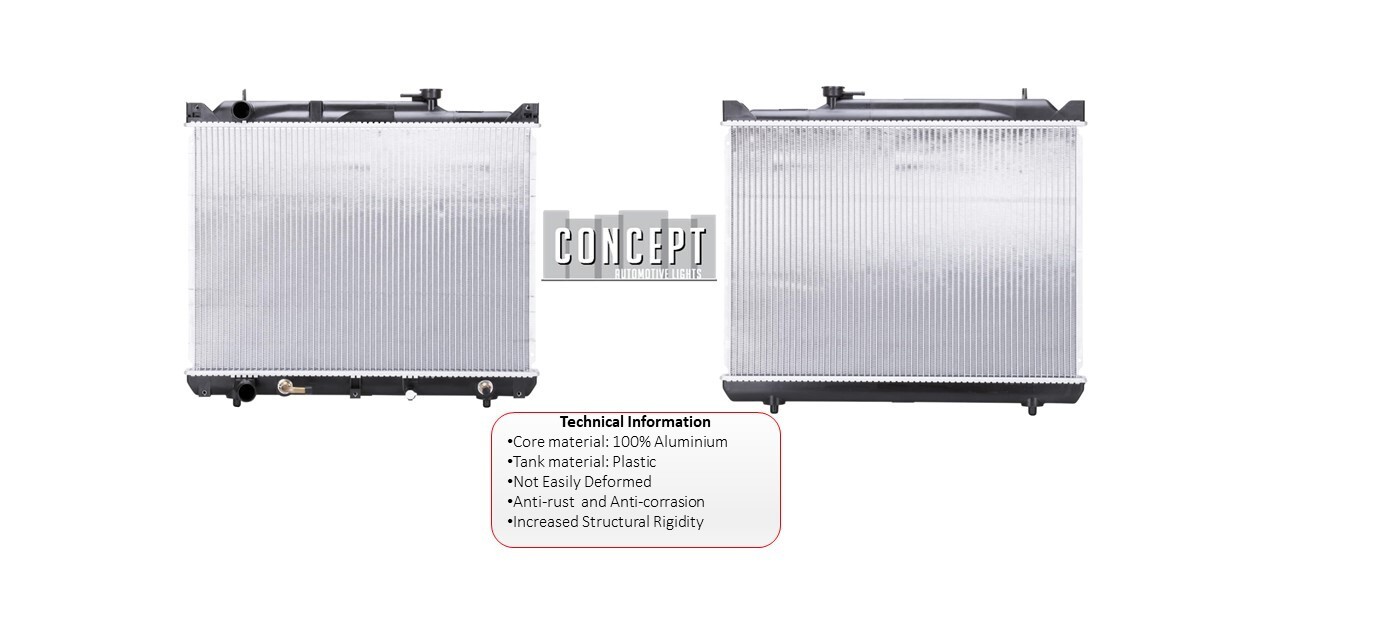For Suzuki XL-7 2002-2003 2.7L V6 Radiator SZ3010121 / 17700-77E20 ...
