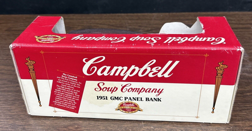 ERTL 1951 Campbell's Soup GMC Die-cast PANEL BANK Van/ Truck - Picture 4 of 6