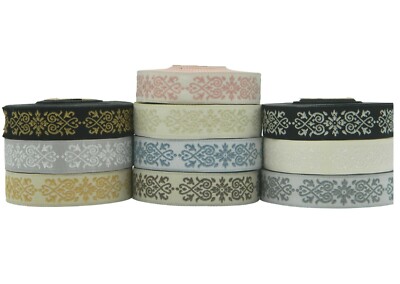 10 m Borte Gewebt Webband Mittelalter/Larp  20 mm Breit  (1,09Euro/m)