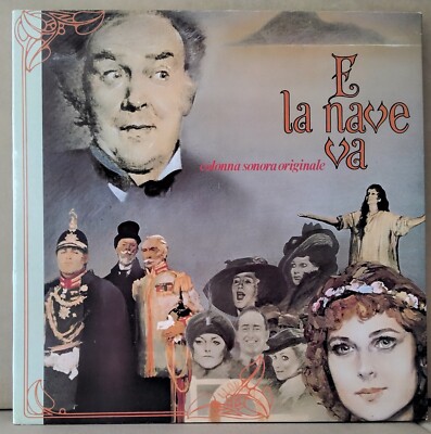 E LA NAVE VA (and the ship sails on)- SOUNDTRACK G. PLENIZIO MILAN A 228 FRANCE 