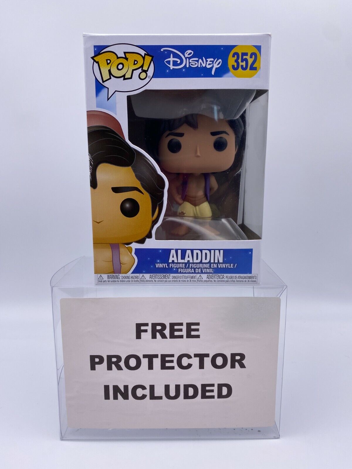 Economisch Discriminatie Ritmisch Funko Pop Aladdin #352 Disney Movies Collectible Vinyl Figure w/ Protector  | eBay