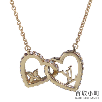 LOUIS VUITTONマイLVラブ ネックレス Louis Vuitton My LV Love Necklace M01733 | eBay