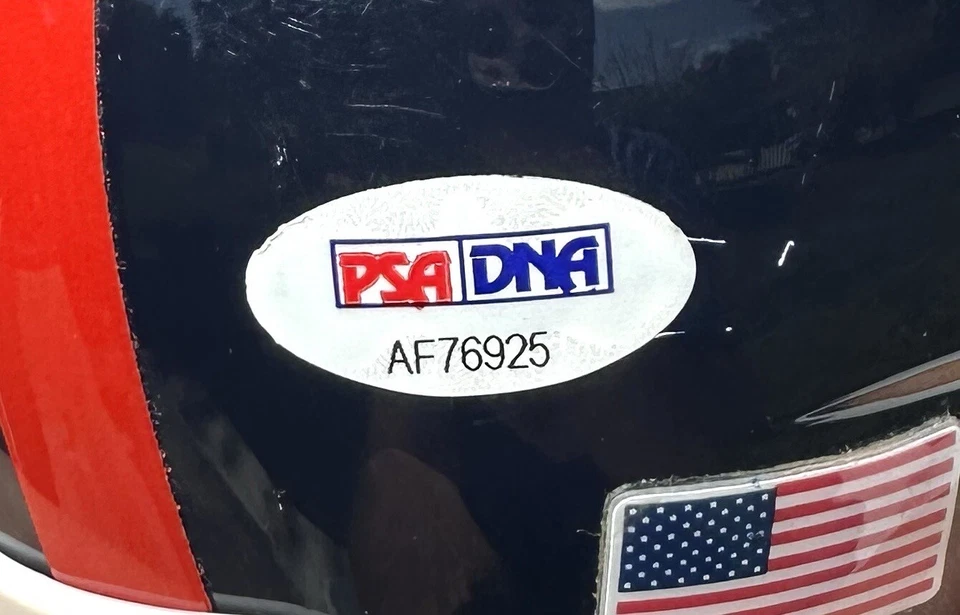 ARCHIE MANNING #18 SIGNED OLE MISS REBELS MINI FOOTBALL HELMET PSA/DNA HEISMAN - Image 2 of 3