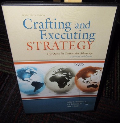 CRAFTING AND EXECUTING STRATEGY DVD, QUEST FOR COMPETITIVE ADVANTAGE, CONCEPTS &