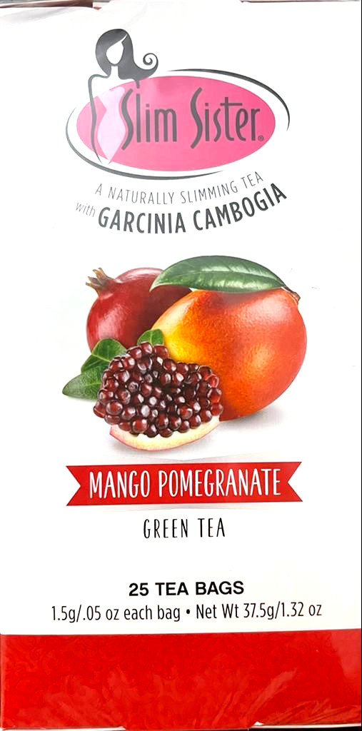 Green Tea W/ Garcinia Cambodia /mango Pomegranate /goji Berr