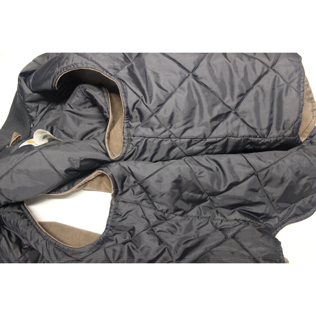 Carhartt men's 90s vintage VO2 CHT faded brown quilt lined Carhartt men's 90s vintage VO2 CHT faded brown quilt lined