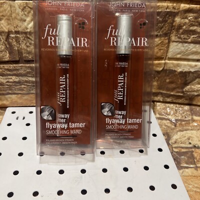 2xJohn Frieda Full Repair Touch-up Flyaway Tamer .5 fl oz / 14 mL Retired - NEW 