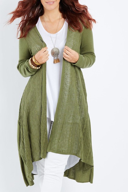 saba karlie wool knit cardigan