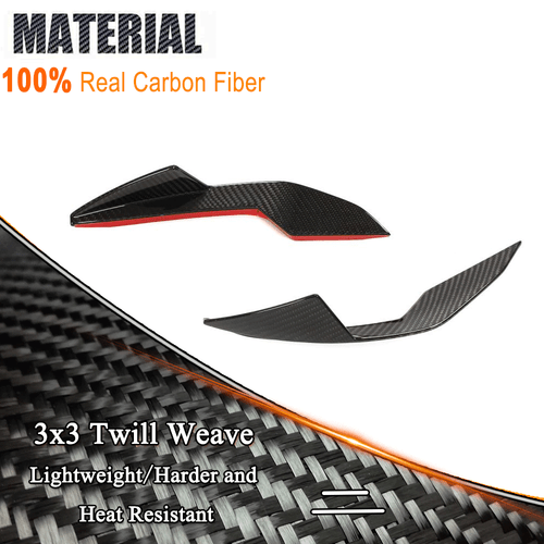 Dry Carbon Front Flossen Flaps Splitter Canards für BMW 4er G80 M3 G82 M4 21-23 - Bild 8 von 13