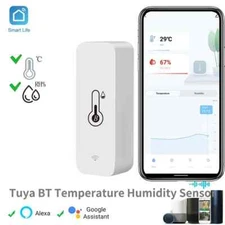 Smart Temperature Humidity Sensor Indoor Hygrometer Bluetooth APP Remote Control