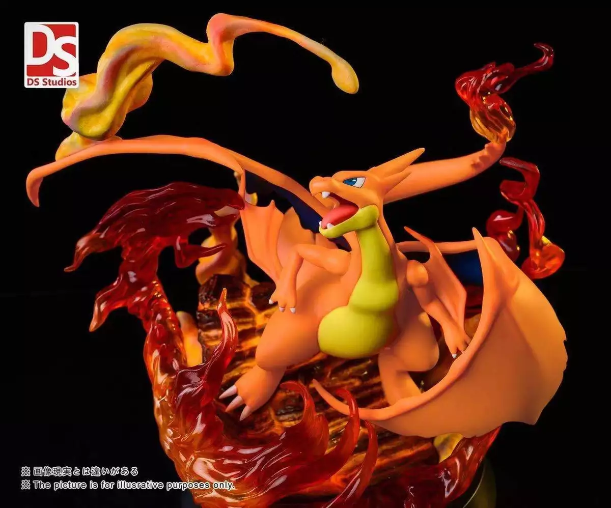 READY STOCK】Sun Studio - Pokémon - Charizard X & Charizard Y