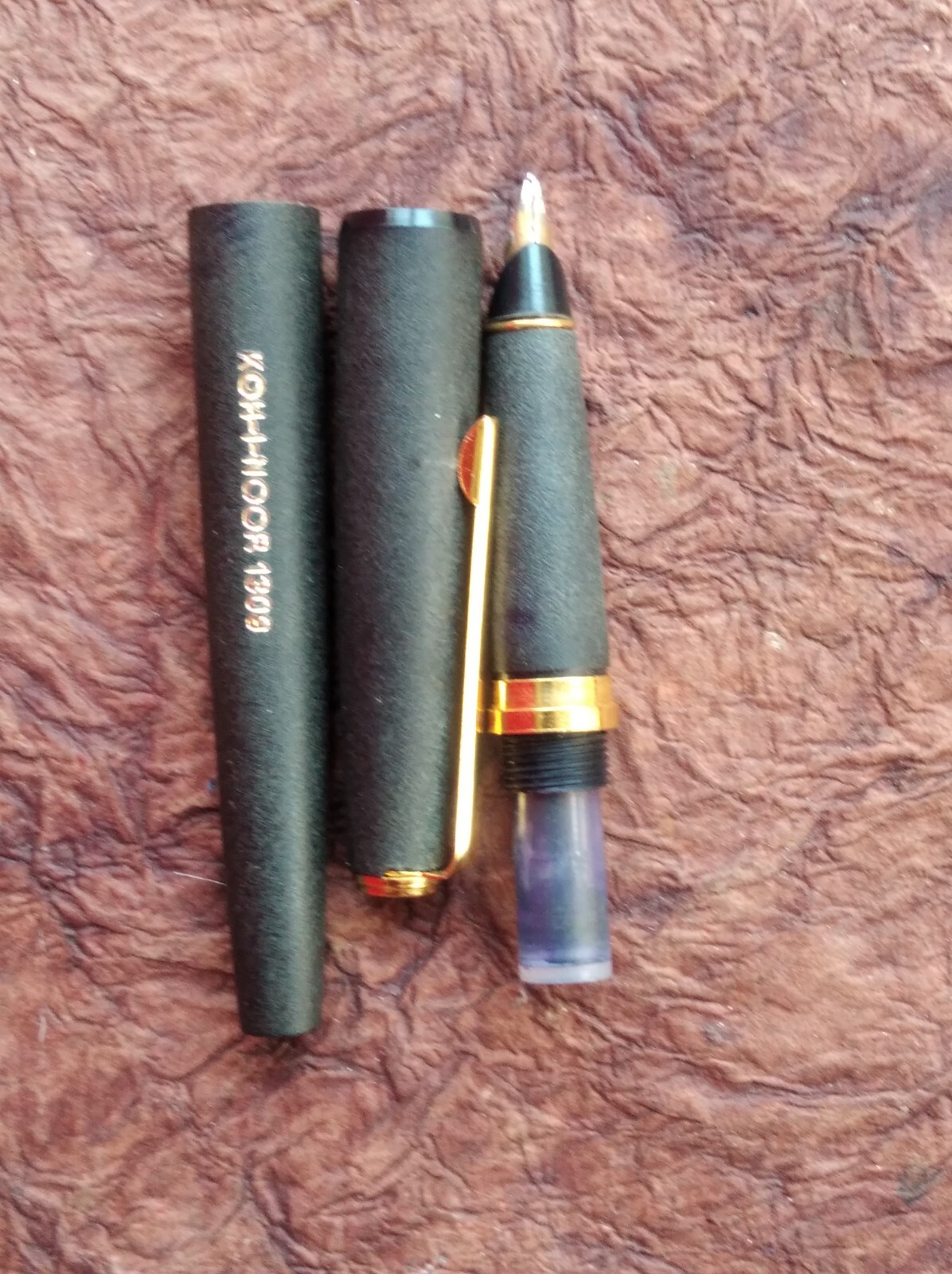 FOUNTAIN PEN KohINoor 1309 MATTE BLACK eBay