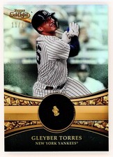Gleyber Torres 2019 Topps Gold Label Real Gold Prospect Relics 11/25 Mint