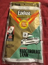 Endust Micro Microfilter Electrolux Type Tank Vacuum Cleaner Bags Pack Of 3 NIP