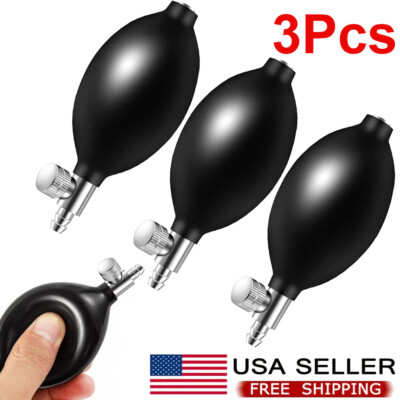#ad Blood Pressure Latex Bulb Replacement Inflation Bulb Pump Hand Squeeze US 3PACK $11.60