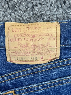 とんトン 90s Made in USA Levi's 17505 denim pants アメリカ製リーバイス