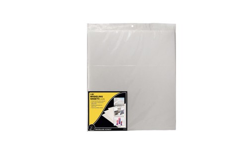Woodland Scenics 1175 1/8" Modeling Sheets 4pcs - New | Zustand: New