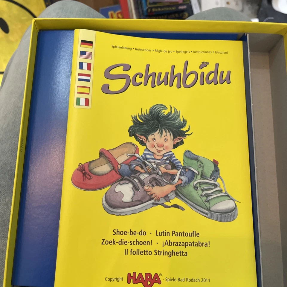 HABA Spiel "Schuhbidu" – SUPER SELTEN & SEHR GUT ERHALTEN! Lernspiel Förderspiel - Bild 2 von 4