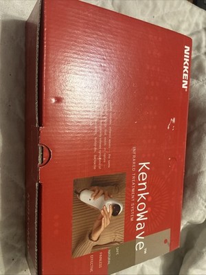 NIKKEN KenkoWave Infared Treatment System 1381 Light Therapy Arthritis NIB