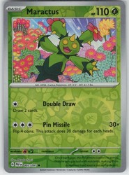 Maractus 003/091 Paldean Fates Reverse Holo Common