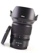 Nikon Z 24-70mm F4 S Nikkor AF Zoom Lens Z Mount Refurbished +12Month Guarantee.