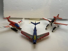 LOT OF 3 DIE CAST AIR PLANES FROM MATTLE PRE OWNED