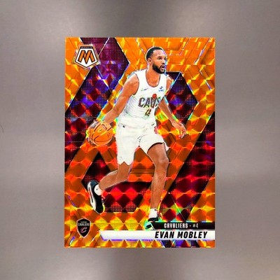 EVAN MOBLEY 2024-25 Panini Mosaic Orange Mosaic /249 Cavaliers #133 SP MINT NBA