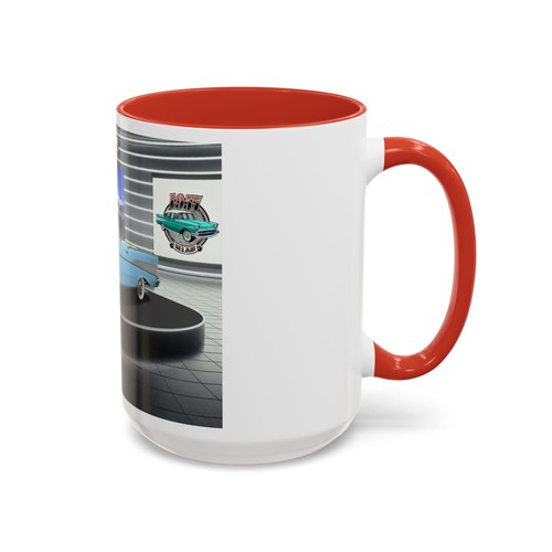 Taza y taza de café Chevy Muscle Car 1957 coche clásico TV publicidad promoción - Imagen 8 de 65