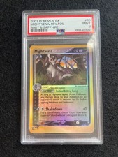 Mightyena 42/109 Ruby and Sapphire Reverse Holo PSA 9 RARE MINT! Ruby & Sapphire on eBay