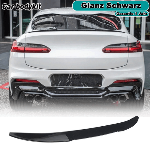 Alerón trasero alerón trasero maletero negro brillo se adapta a BMW X4 G02 2017-2025 - Imagen 1 de 9