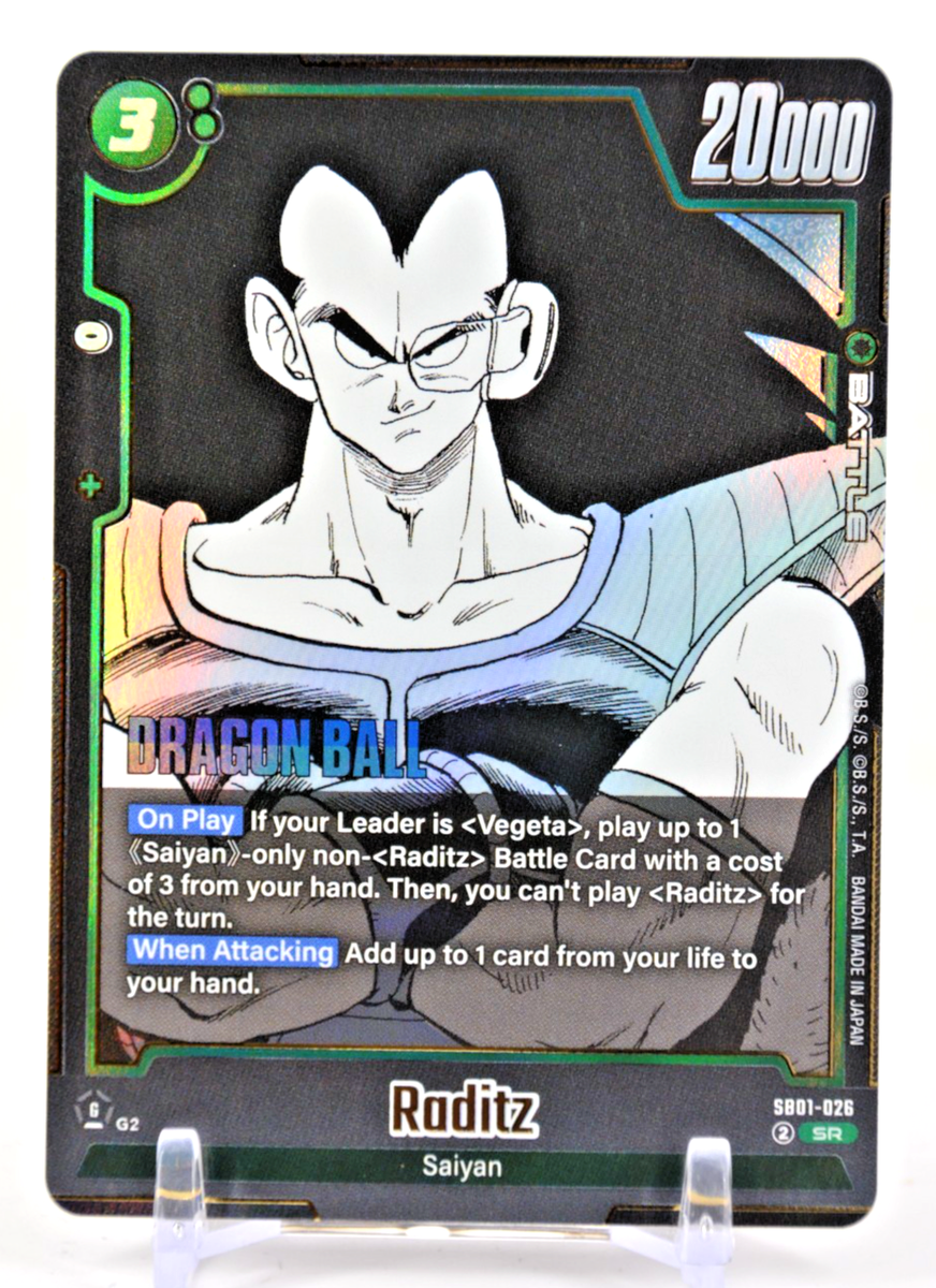 d*3様 PSA10 ラディッツ SB01-026 マンガブースター01 ワンオ SB01-026 Raditz (SR) Dragon Ball Super: Fusion World - Manga